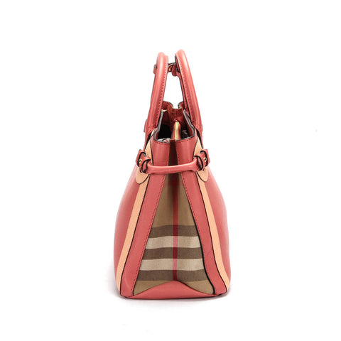 Banner Leather Tote Bag