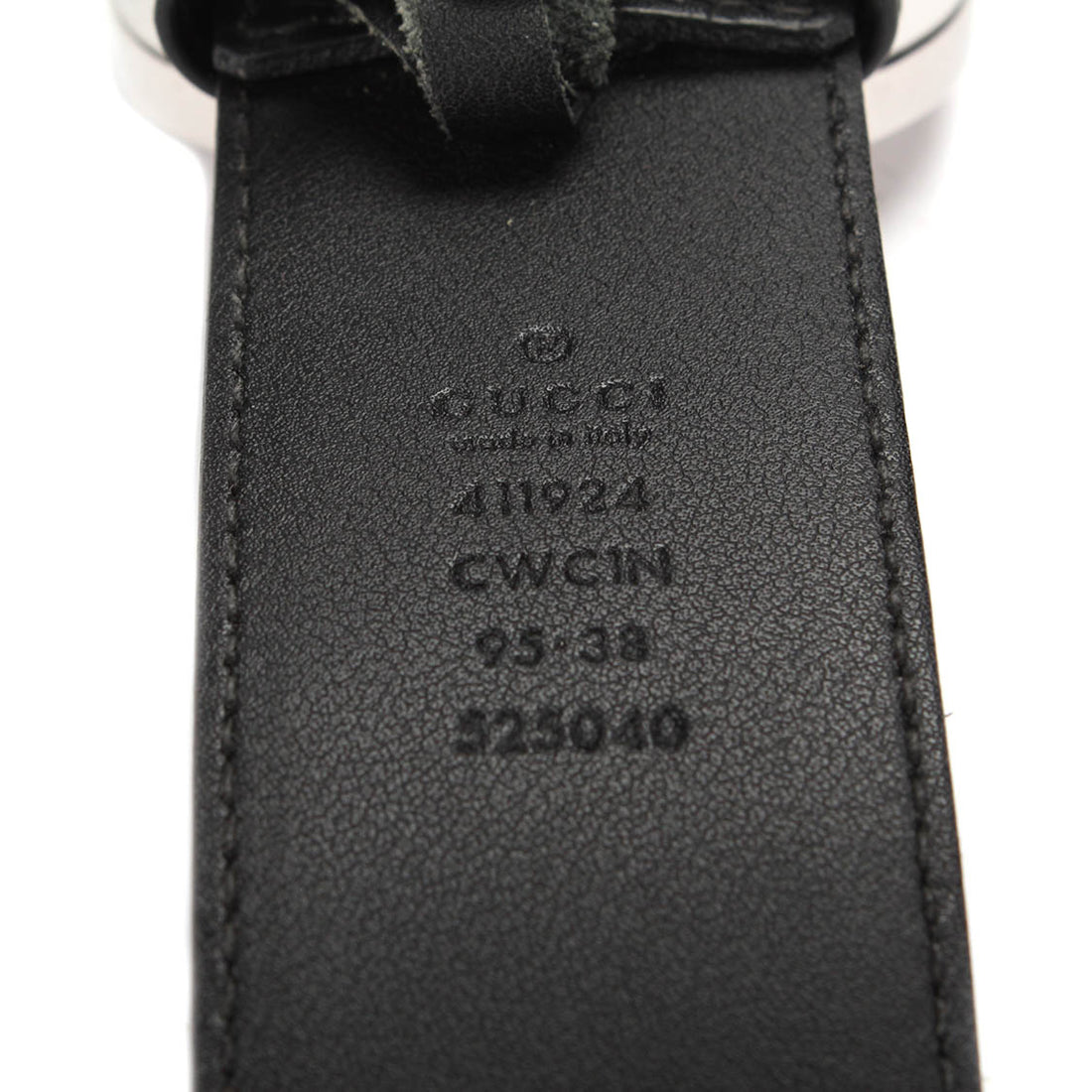 Guccissima Signature Belt 411924