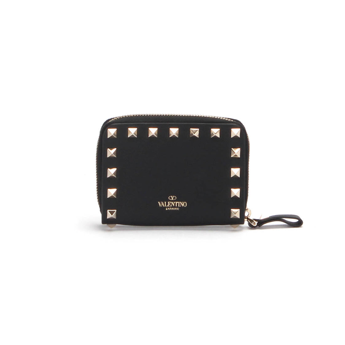 Rockstud Leather Coin Purse