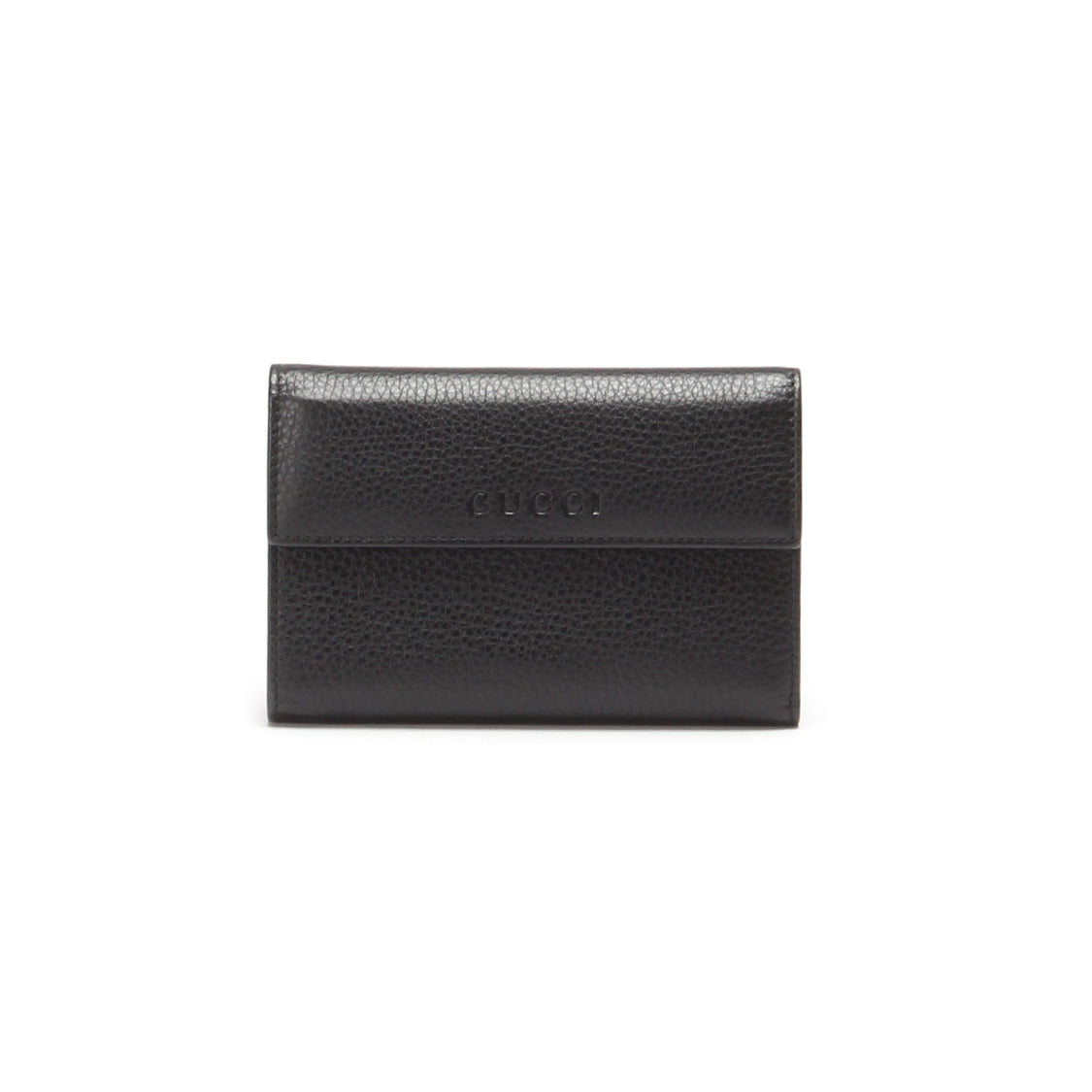 Leather French Flap Wallet 346057