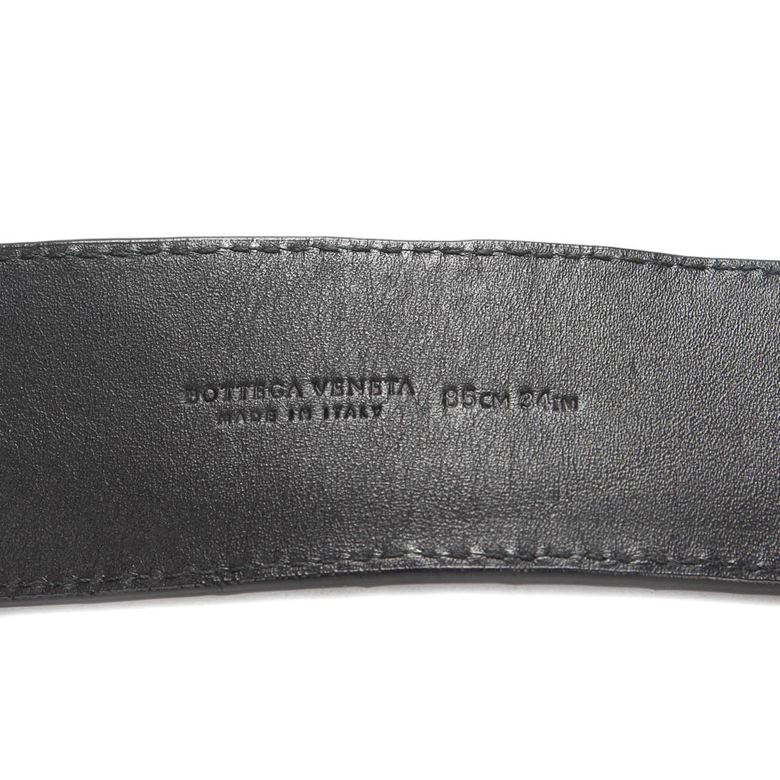 Intrecciato Leather Belt