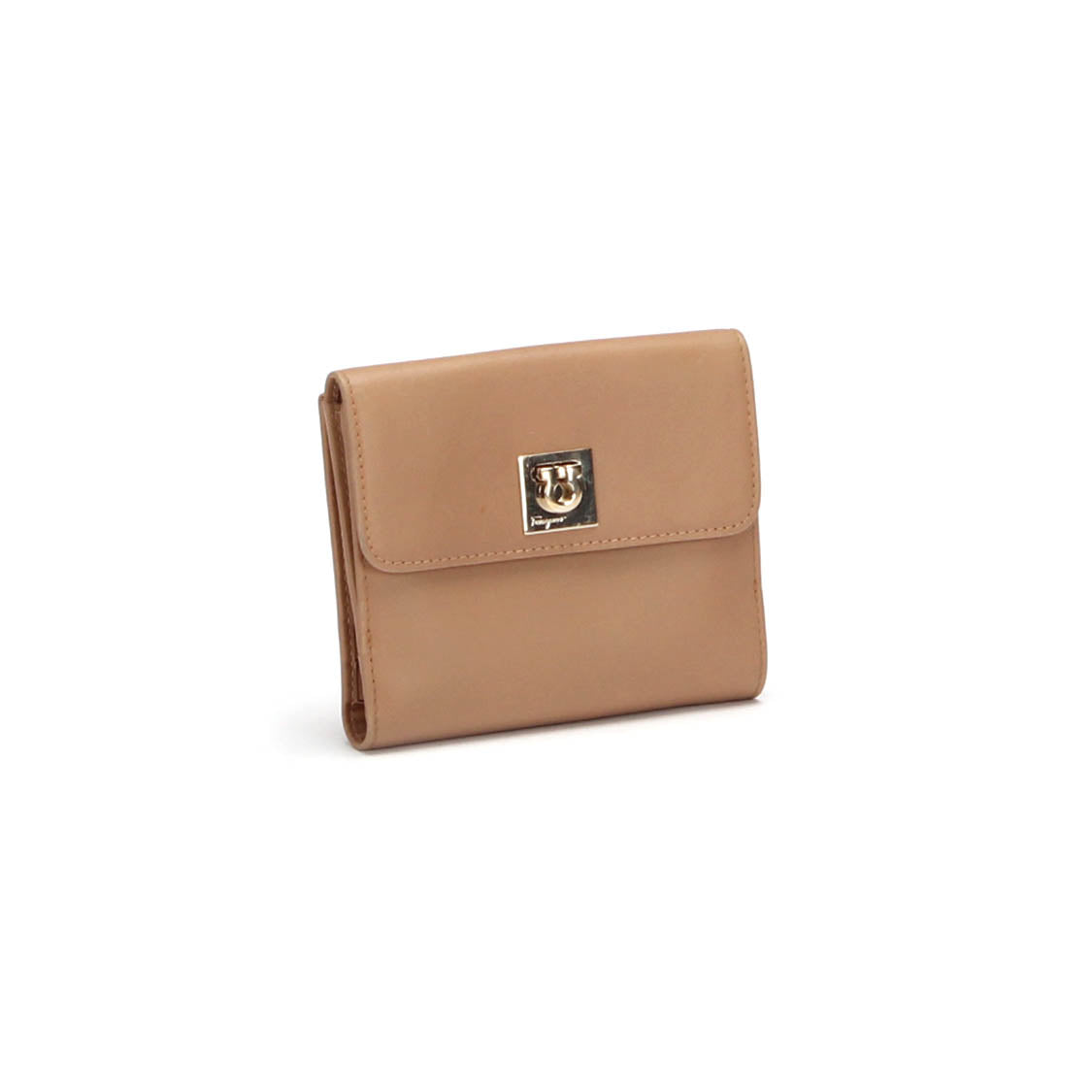 Gancini Leather Small Wallet