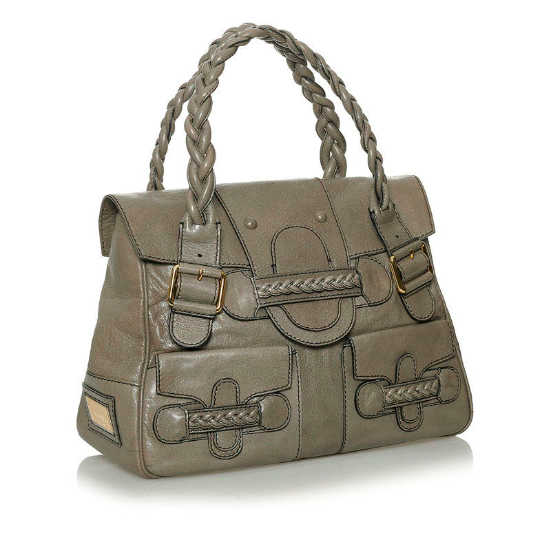 Histoire Leather Handbag