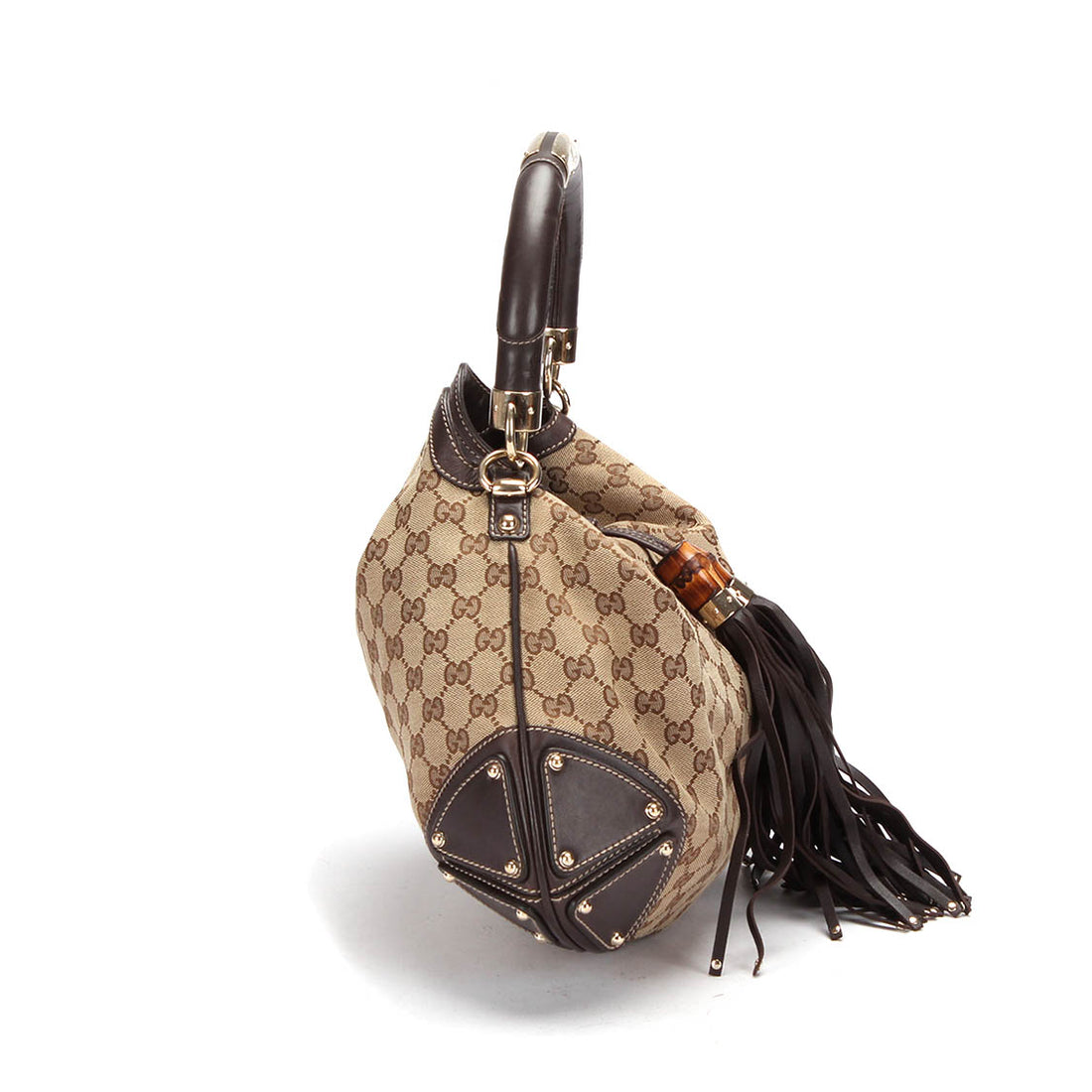 GG Canvas Indy Hobo Bag 135566