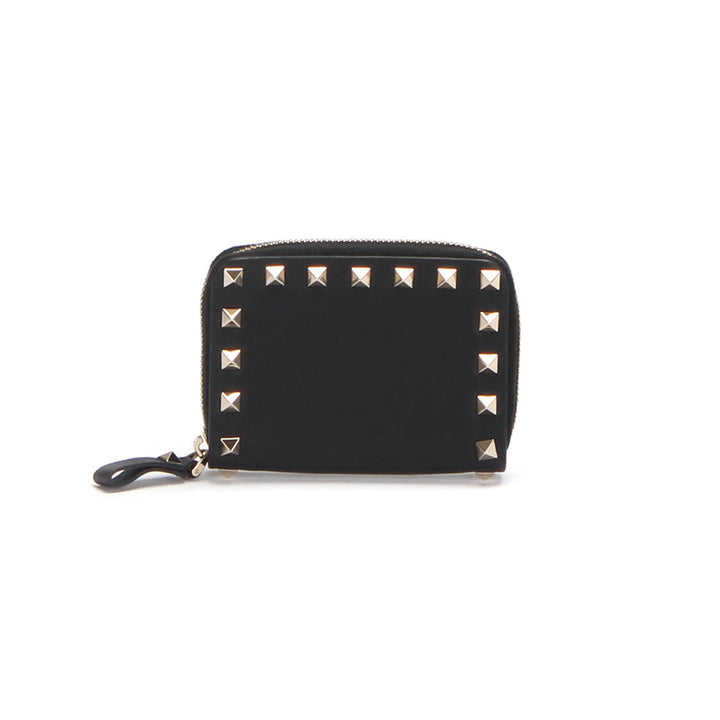 Rockstud Leather Coin Purse