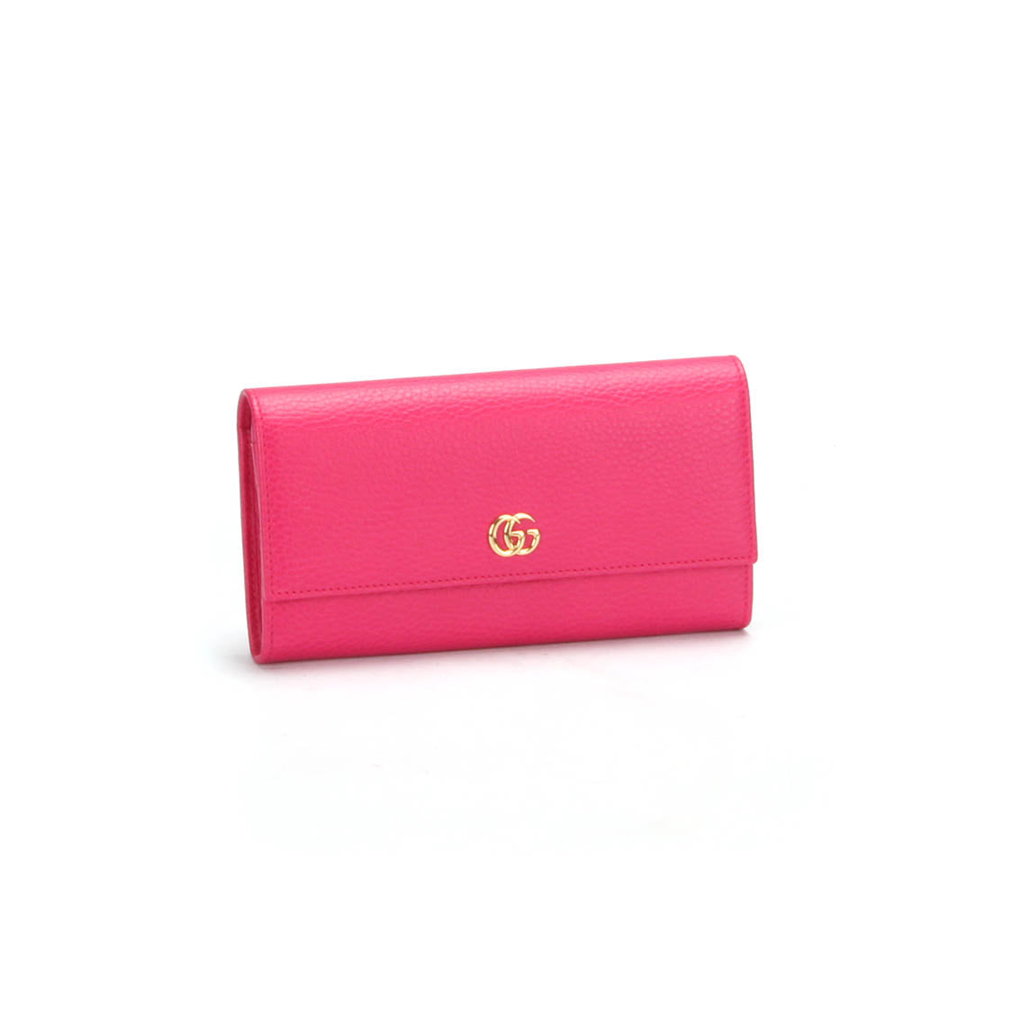 GG Marmont Leather Continental Wallet 456116