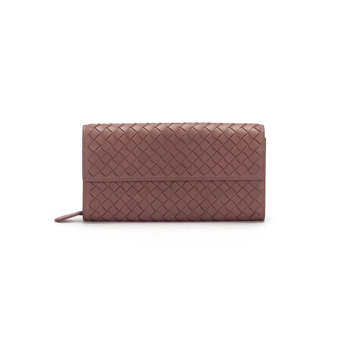 Intrecciato Leather Long Wallet B01907748F