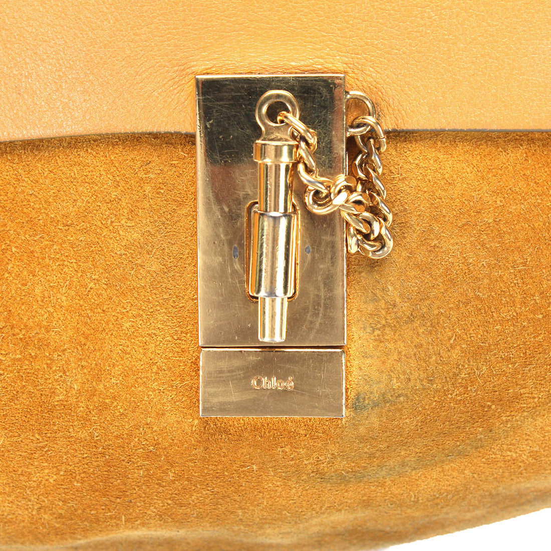 Suede Leather Drew Bag