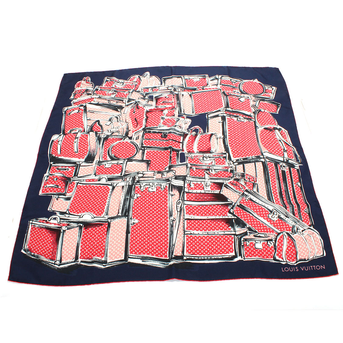 Trunks and Luggage Silk Scarf