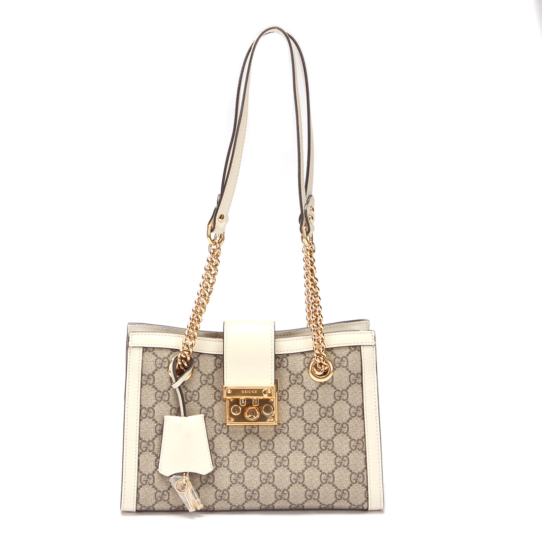 Small GG Supreme Padlock Shoulder Bag