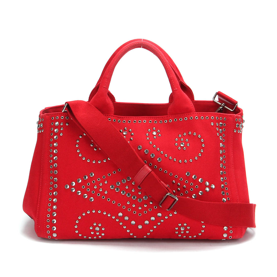 Embellished Canapa Tote Bag