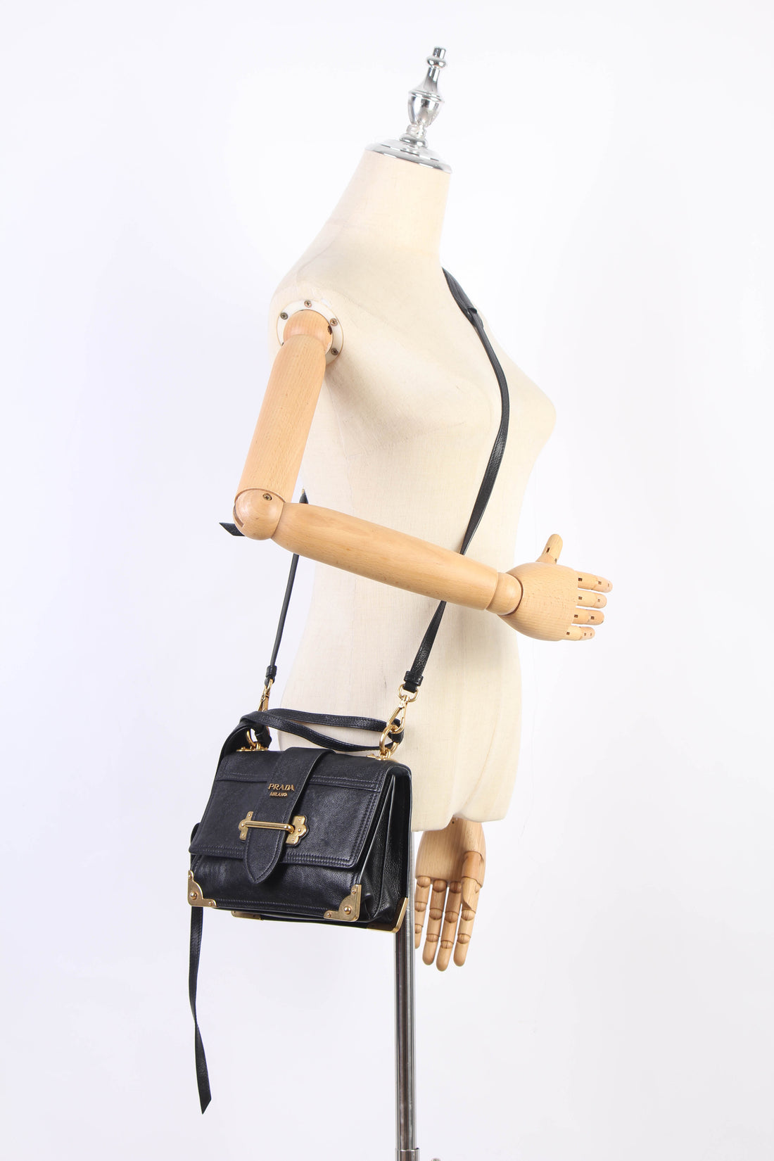 Cahier Leather Crossbody Bag