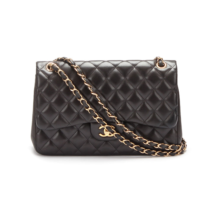 Lambskin Quilted Jumbo Flap Bag