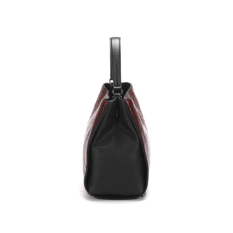 Visetos Metallic Leather Shoulder Bag