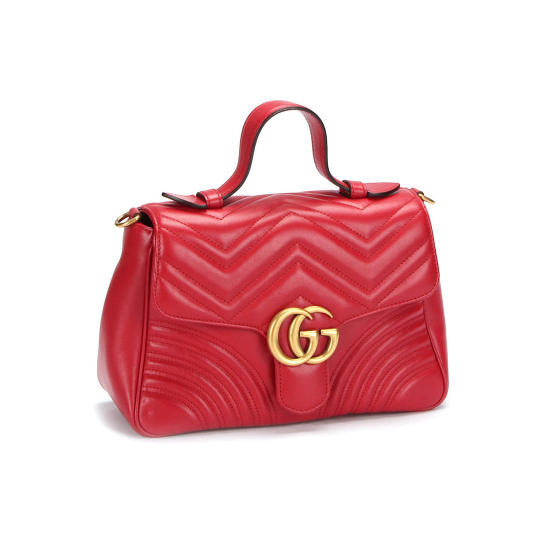 Small GG Marmont Top Handle Bag