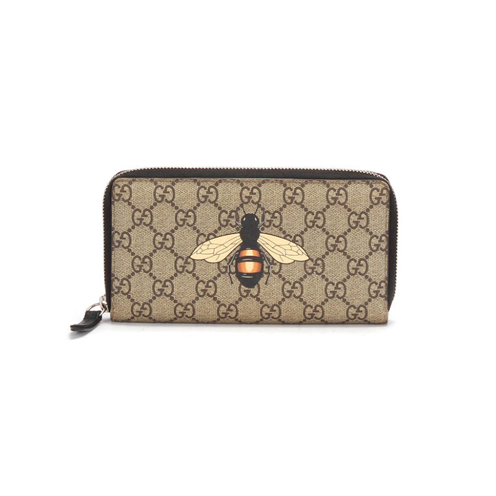 GG Supreme Animalier Long Wallet 451273