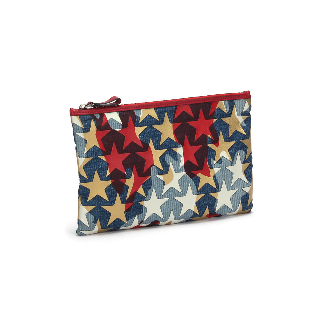 Star Printed Zip Pouch