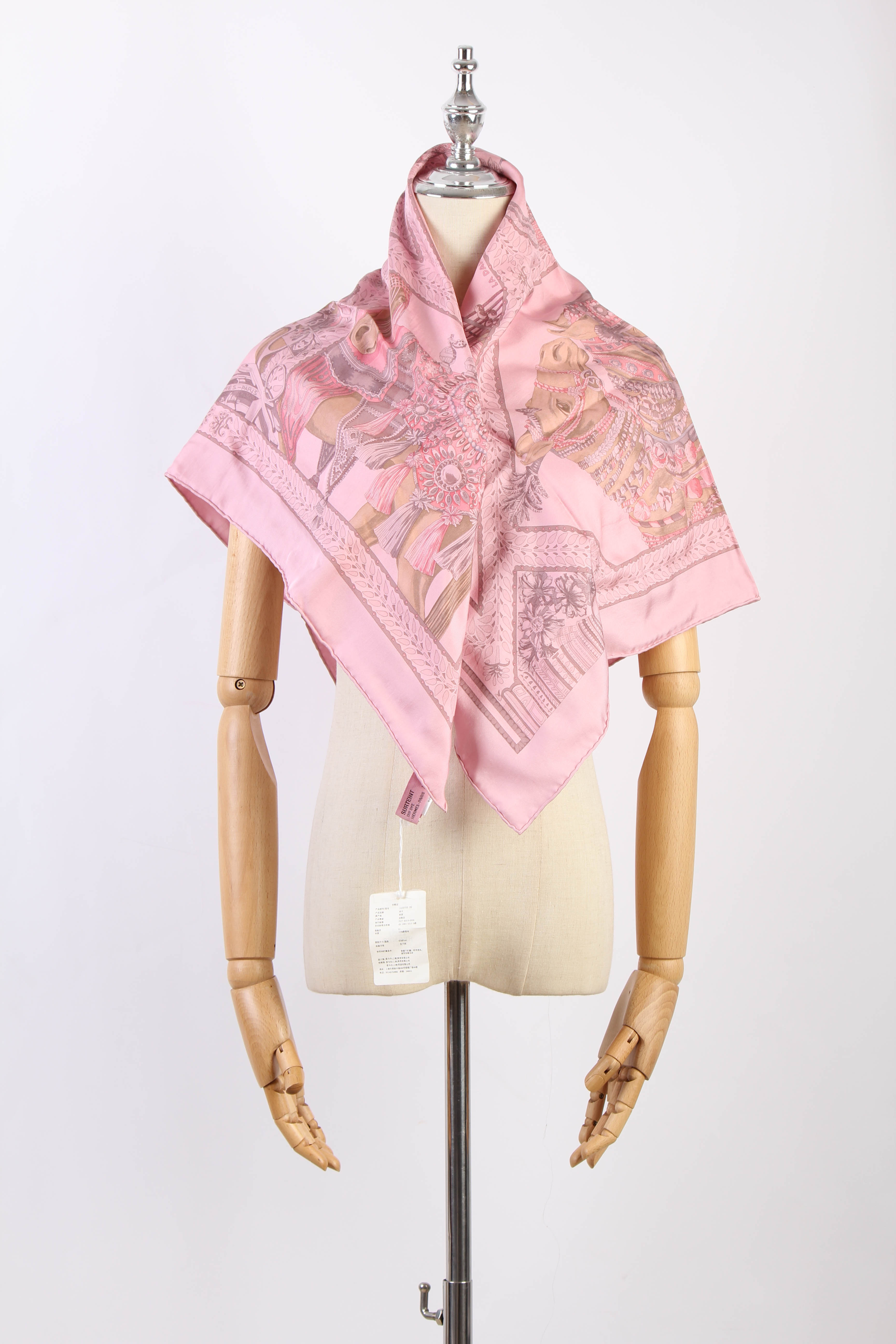 La Danse du Cheval Marwari Silk Scarf