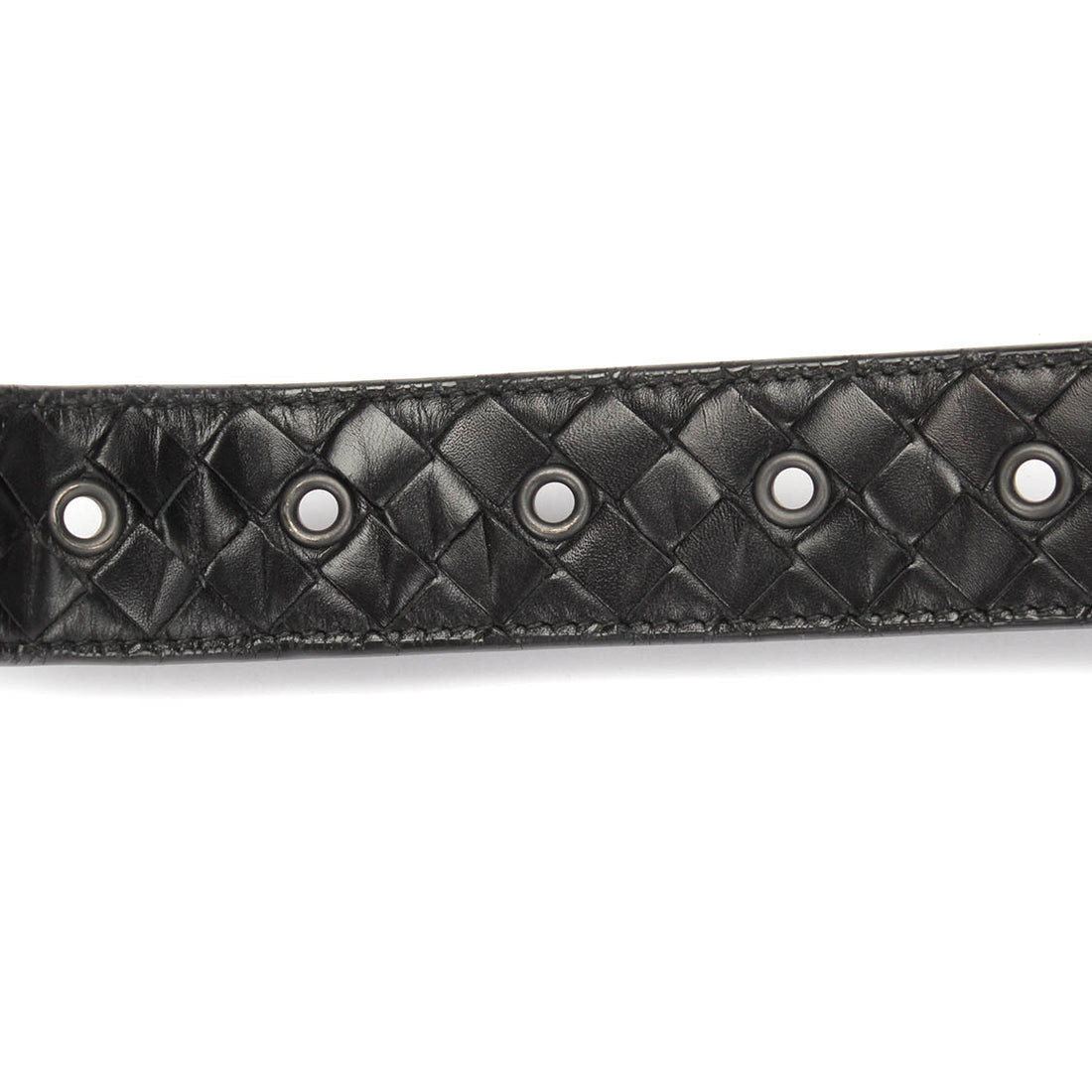 Intrecciato Leather Belt