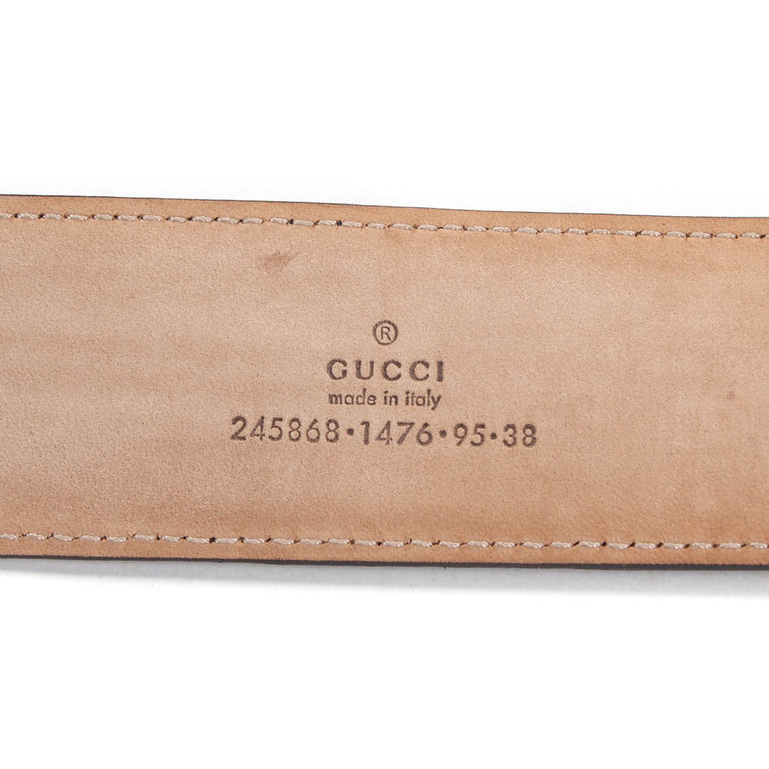 Guccissima Leather Belt 245868