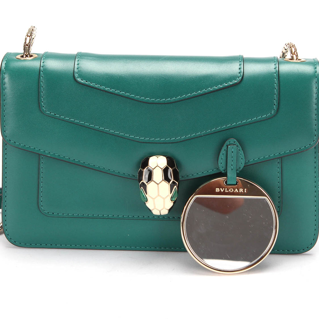 Serpenti Forever Leather Crossbody Bag