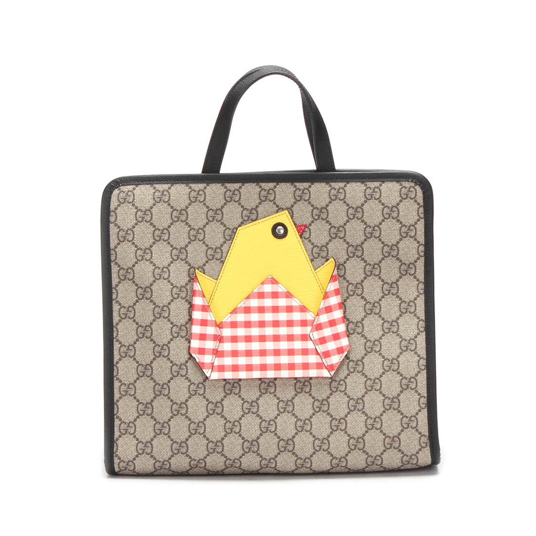 GG Supreme Chick Applique Handbag 606192