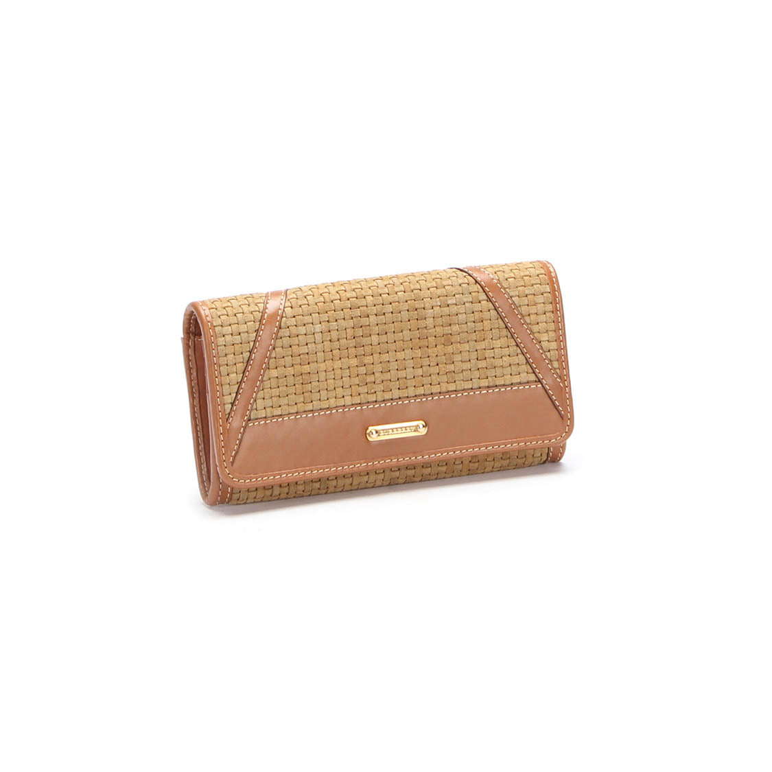 Raffia Long Wallet