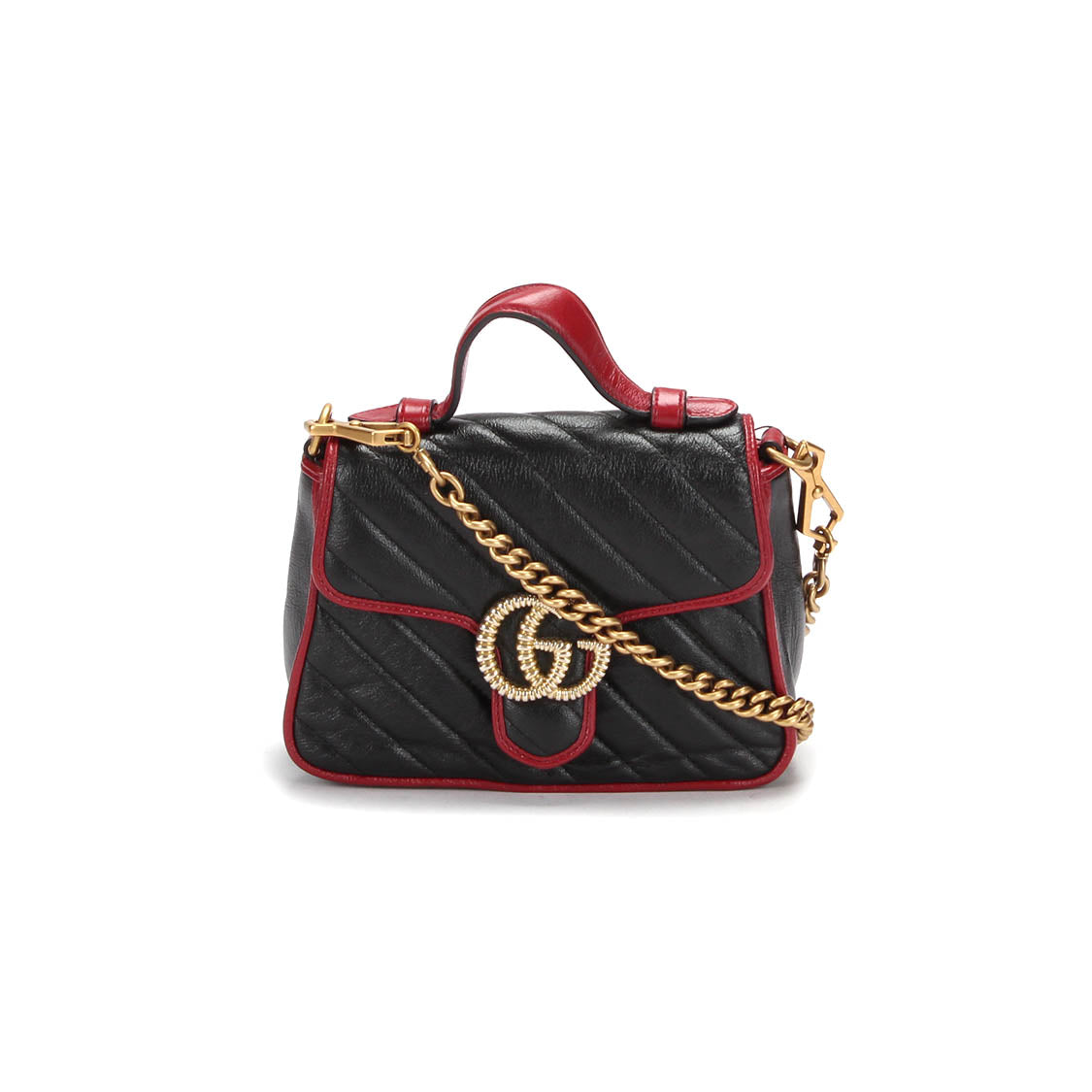GG Marmont Mini Top Handle Bag 583571