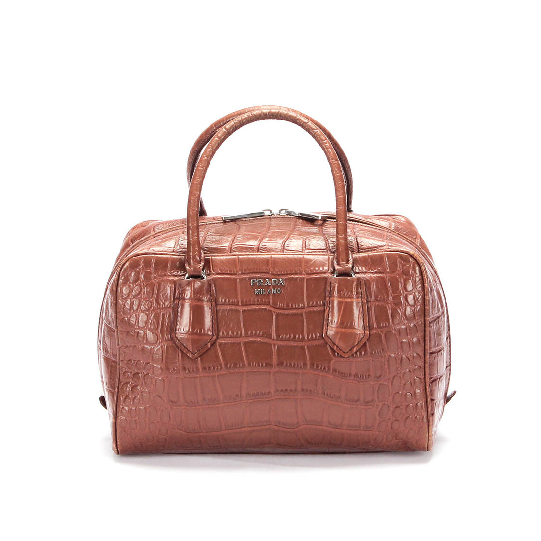 Crocodile Bauletto Handbag