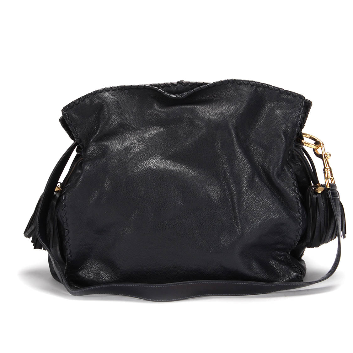 Flamenco Leather Crossbody Bag