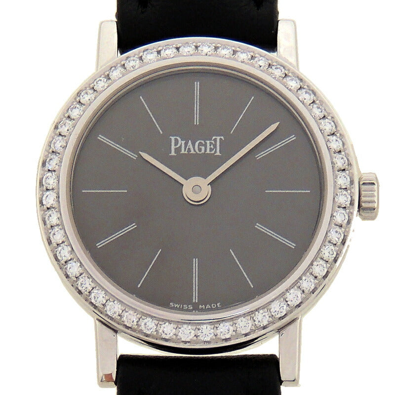 PIAGET Altiplano Grey White Gold Women's Wristwatch P10246