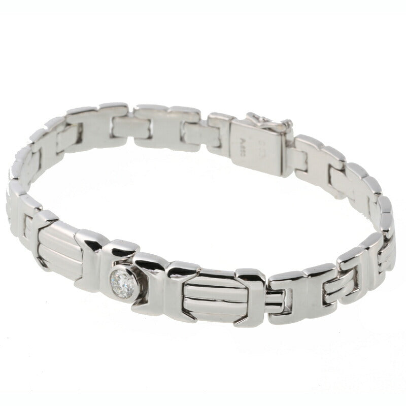 Non-Brand 0.52ct Diamond Bracelet in Pt850 Platinum for Men
