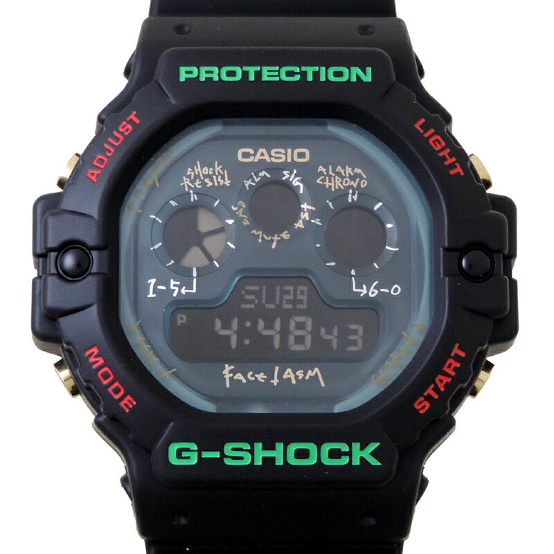 Men's CASIO G-SHOCK Fasettazm Watch, 5900 Series Model DW-5900FA-1JR DW-5900FA-1JR