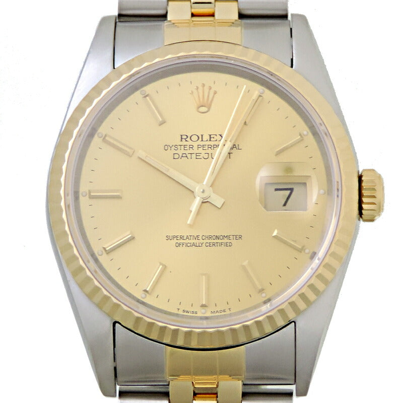 1991 ROLEX Men's 16233 Datejust Watch 16233.0