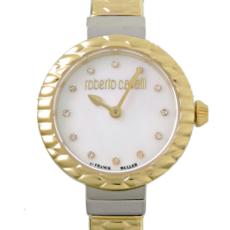Roberto Cavalli by Franck Muller Scala 12P Diamond Ladies' Wristwatch - Model RV2L023M0101
