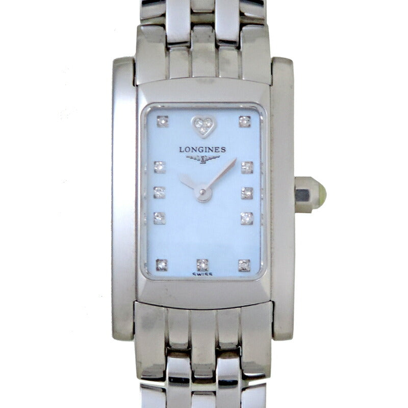 LONGINES Women's L5.158.4.92.6 DolceVita 14P Diamond Wristwatch L5.158.4.92.6