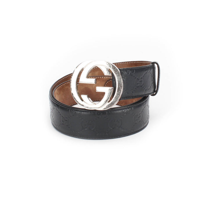 Guccissima Signature Belt 411924