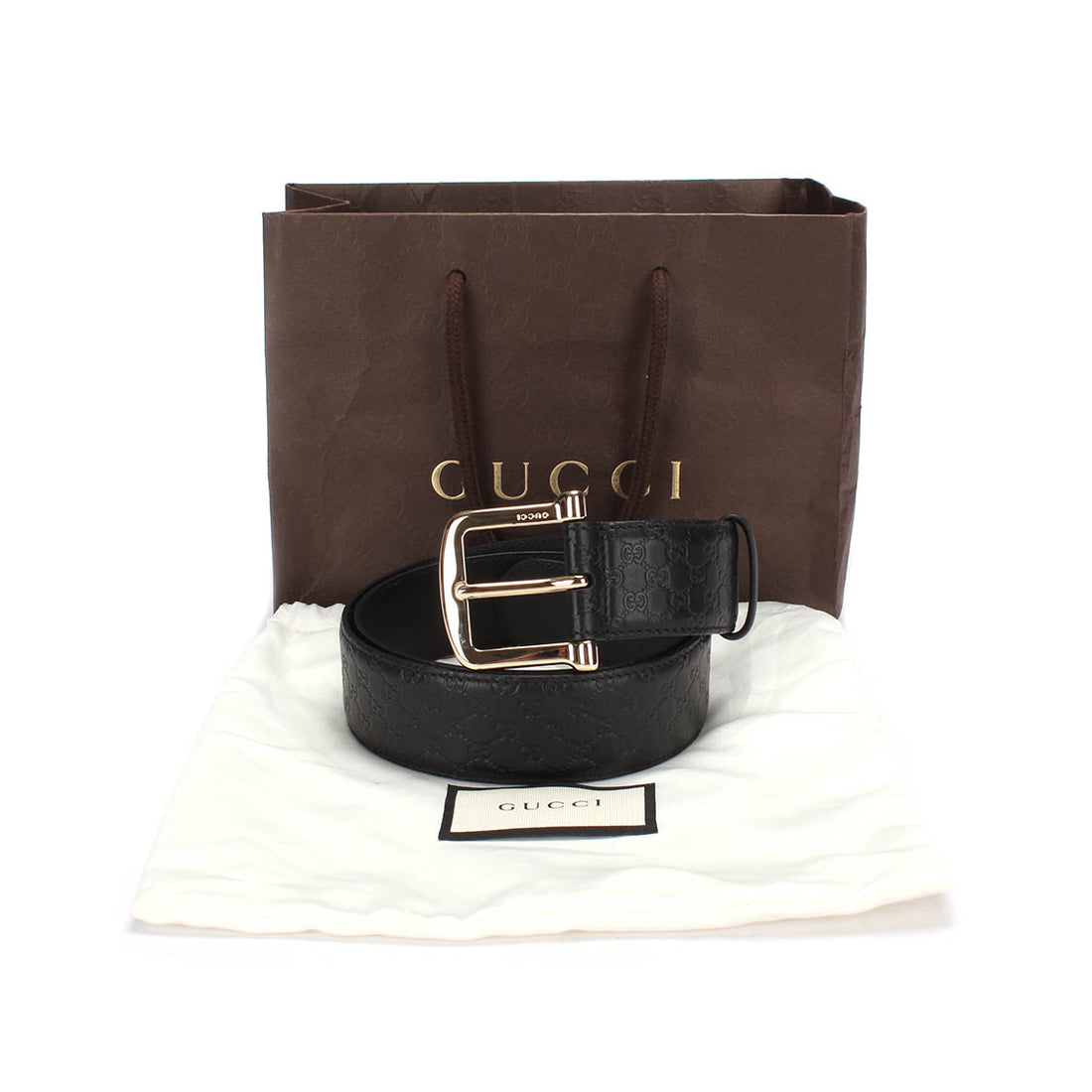 Guccissima Leather Belt