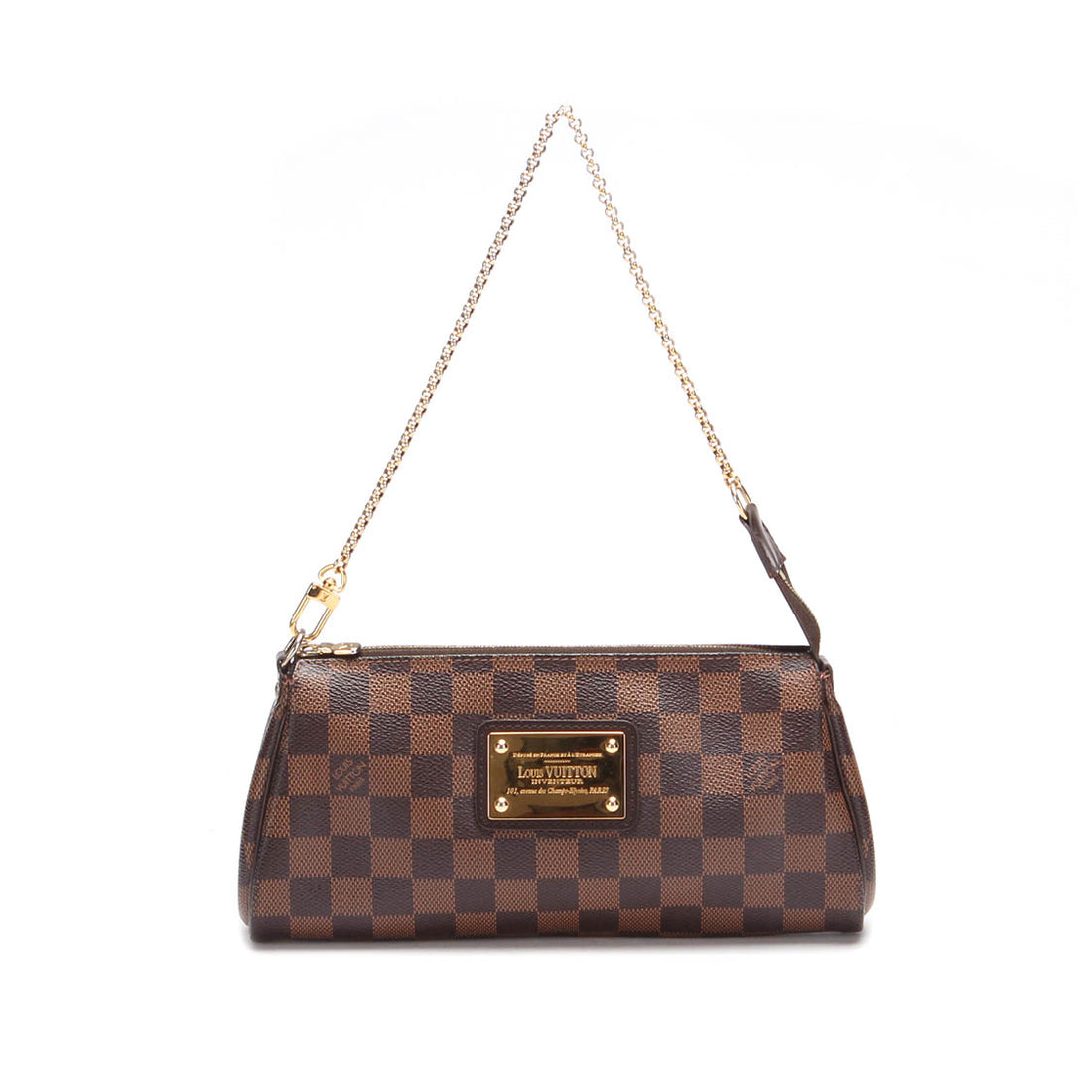 Damier Ebene Eva Pochette With Strap