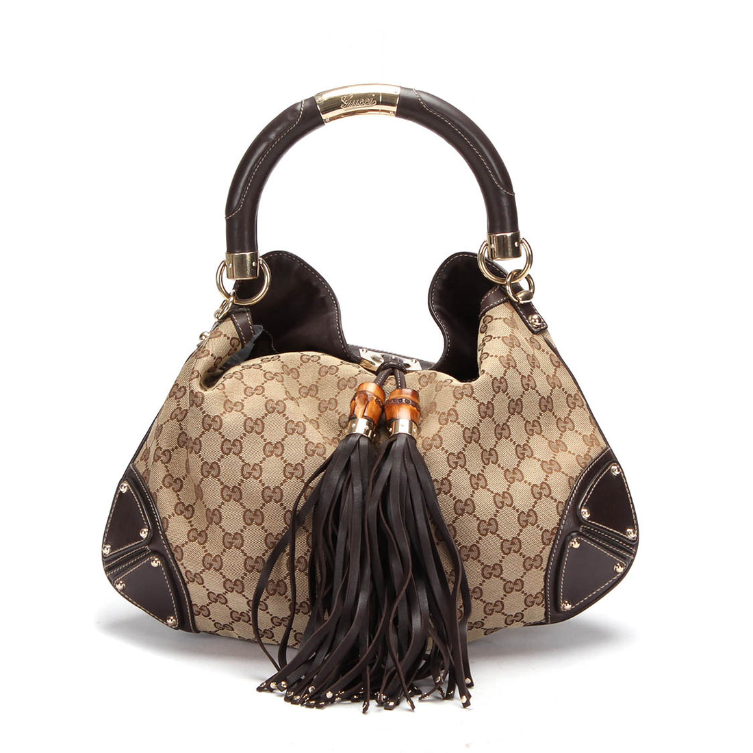 GG Canvas Indy Hobo Bag 135566