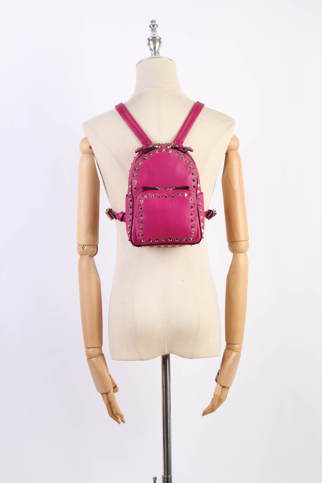 Rockstud Leather Backpack