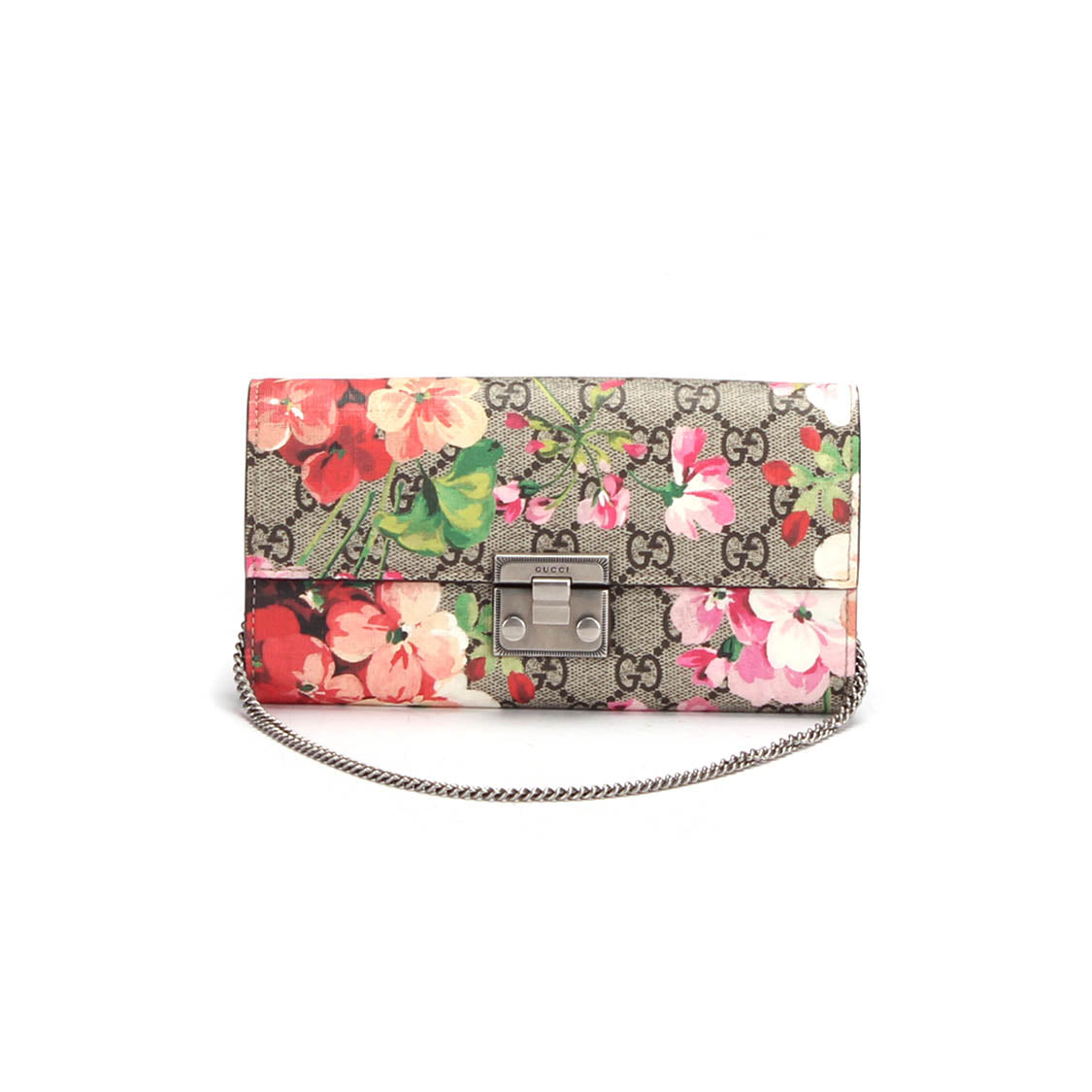 GG Supreme Blooms Wallet on Chain 453506