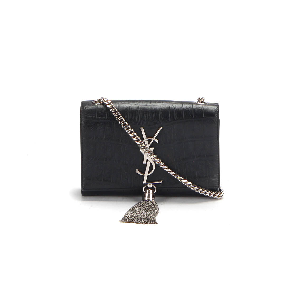 Kate Tassel Embossed Leather Crossbody Bag 354120