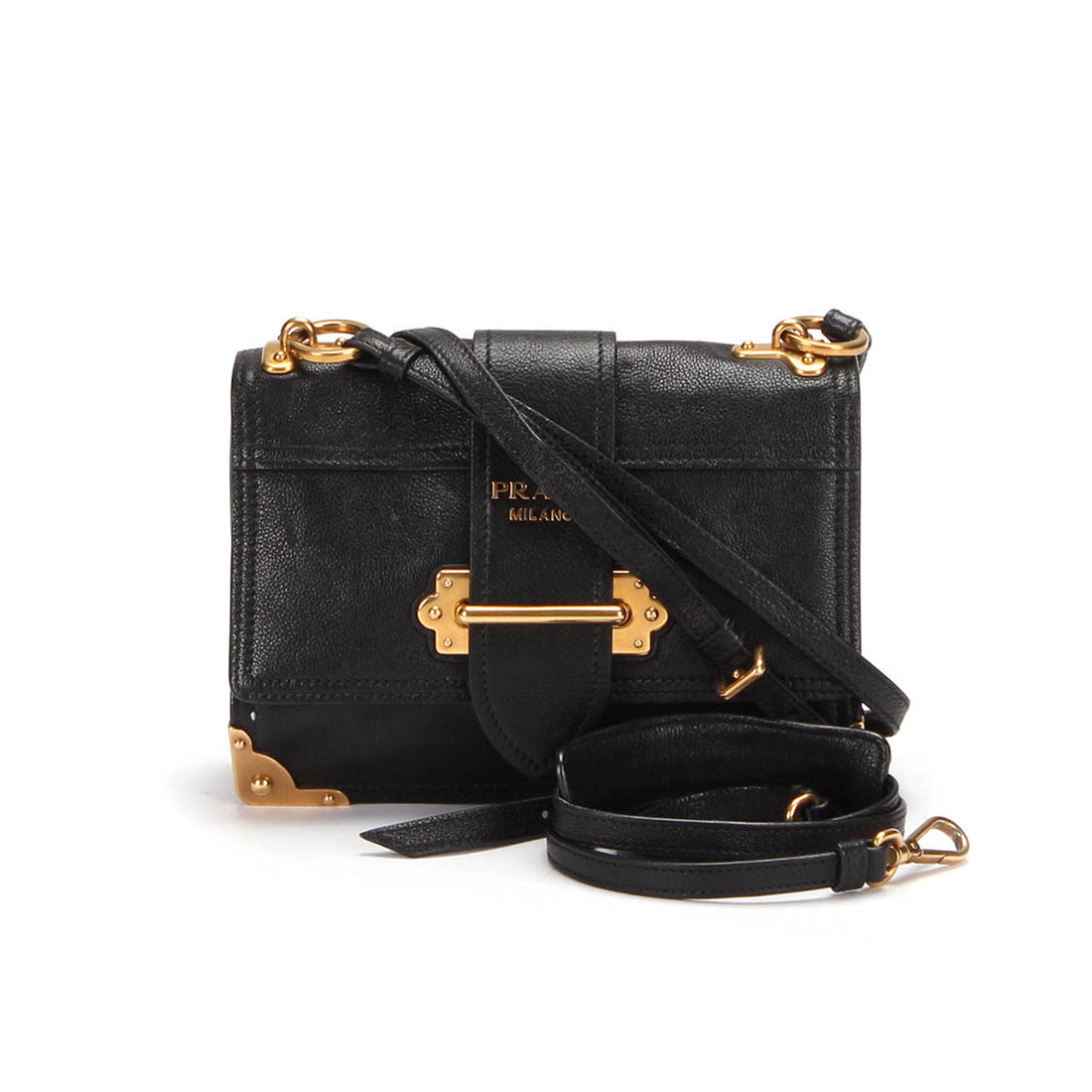 Cahier Leather Crossbody Bag