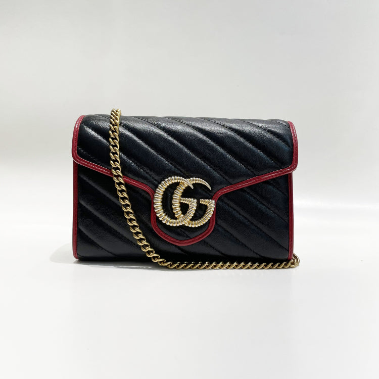 Torchon GG Marmont Wallet on Chain