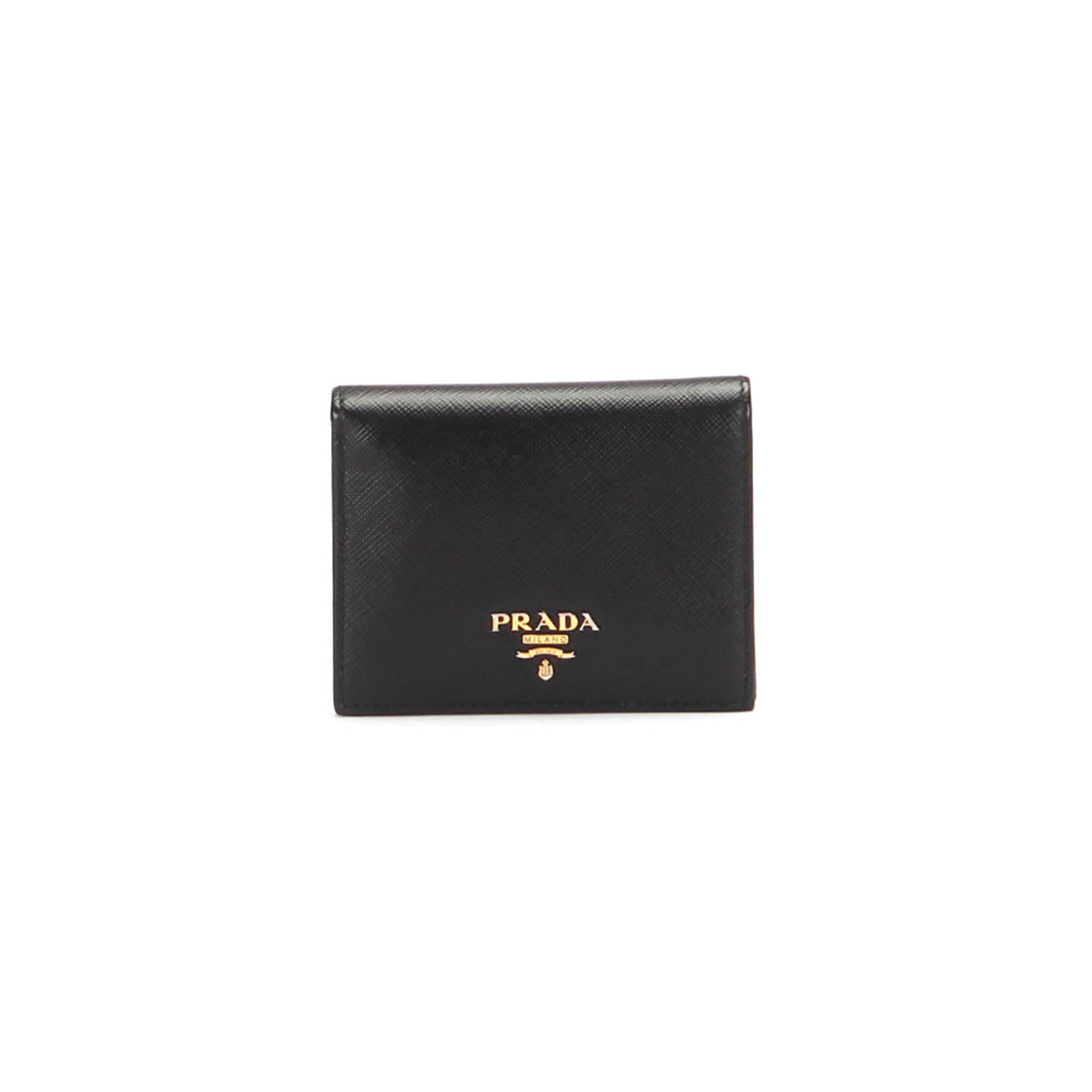 Saffiano Bi-Fold Short Wallet