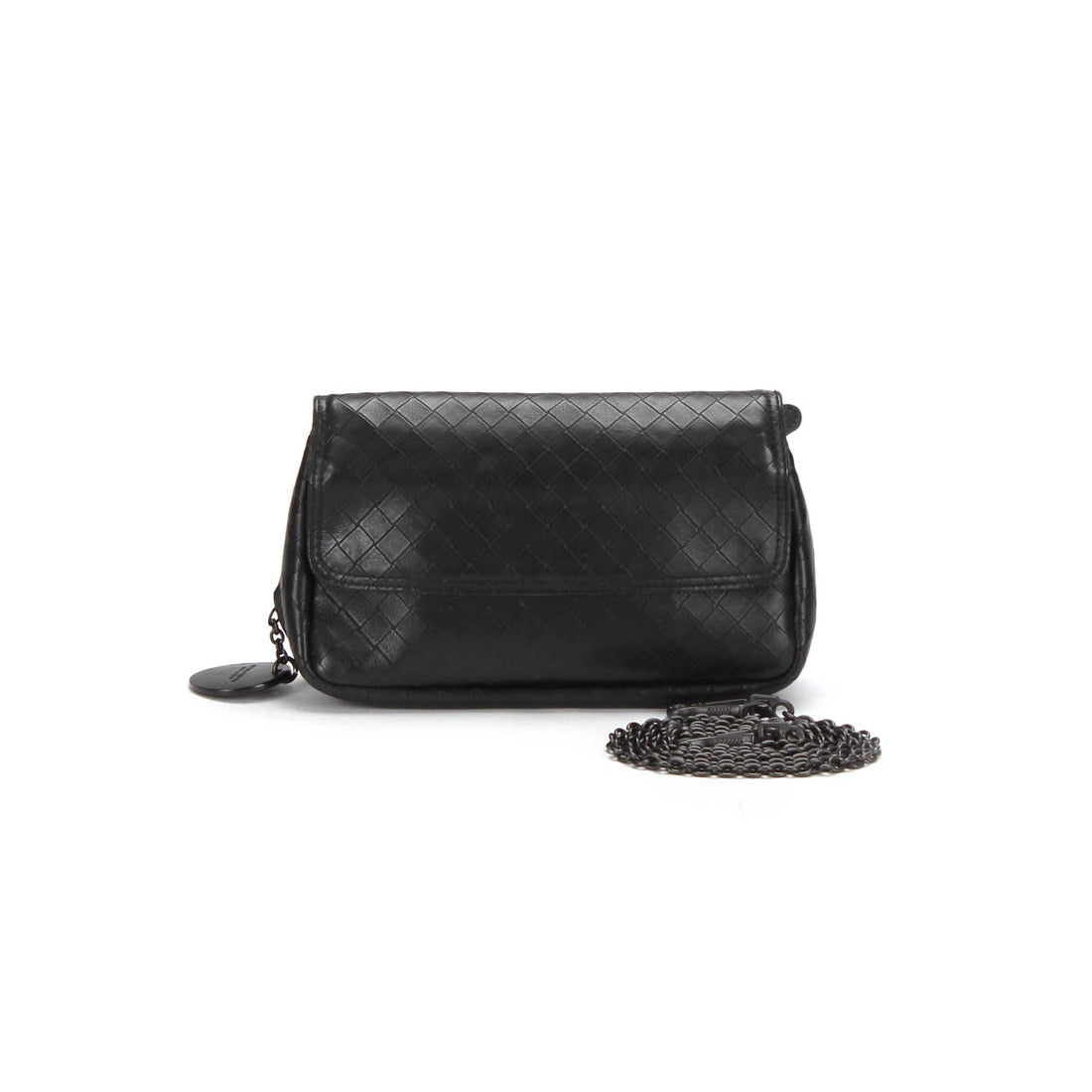 Intrecciato Leather Chain Bag