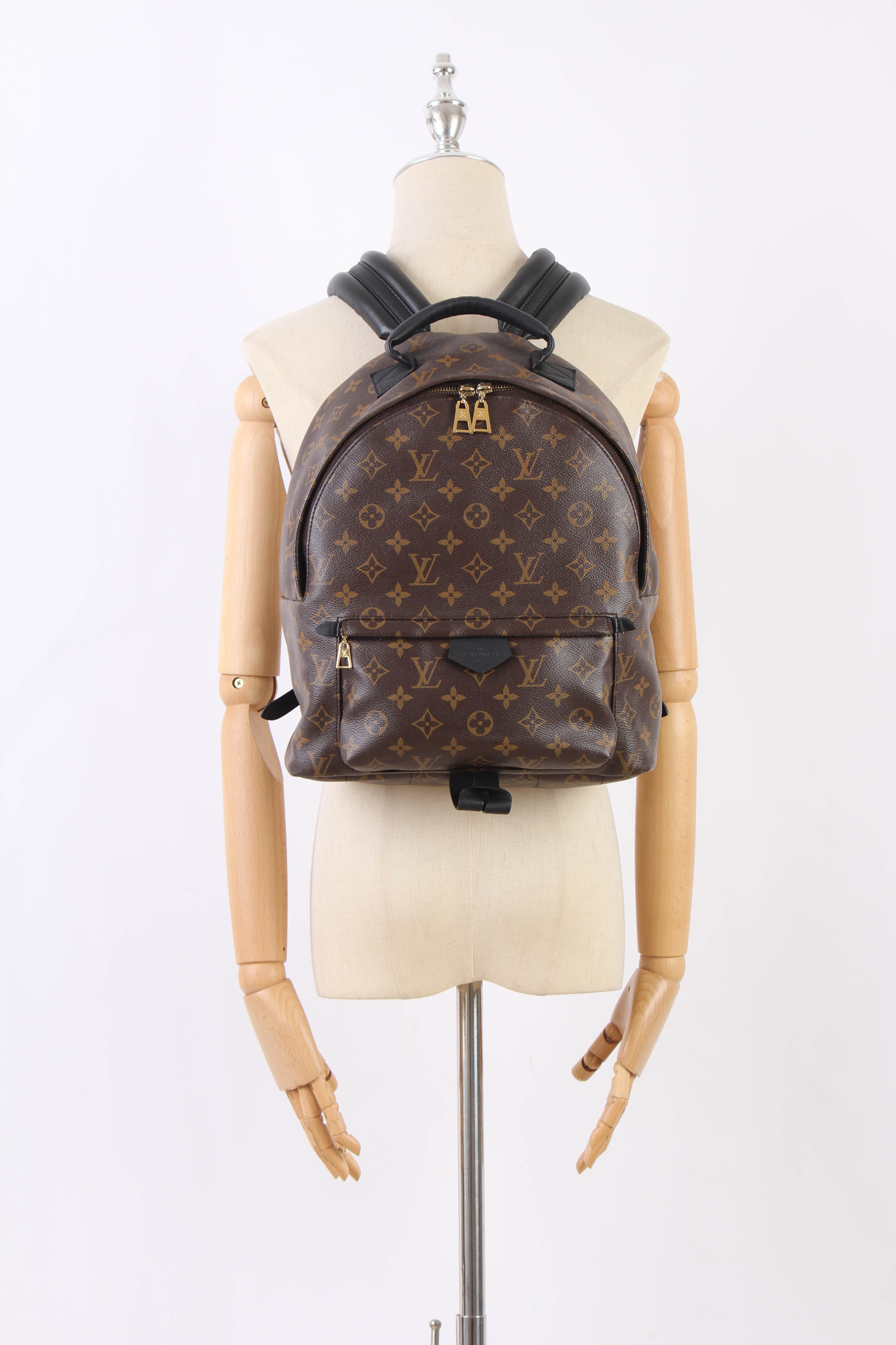 Monogram Palm Springs Backpack MM – LuxUness