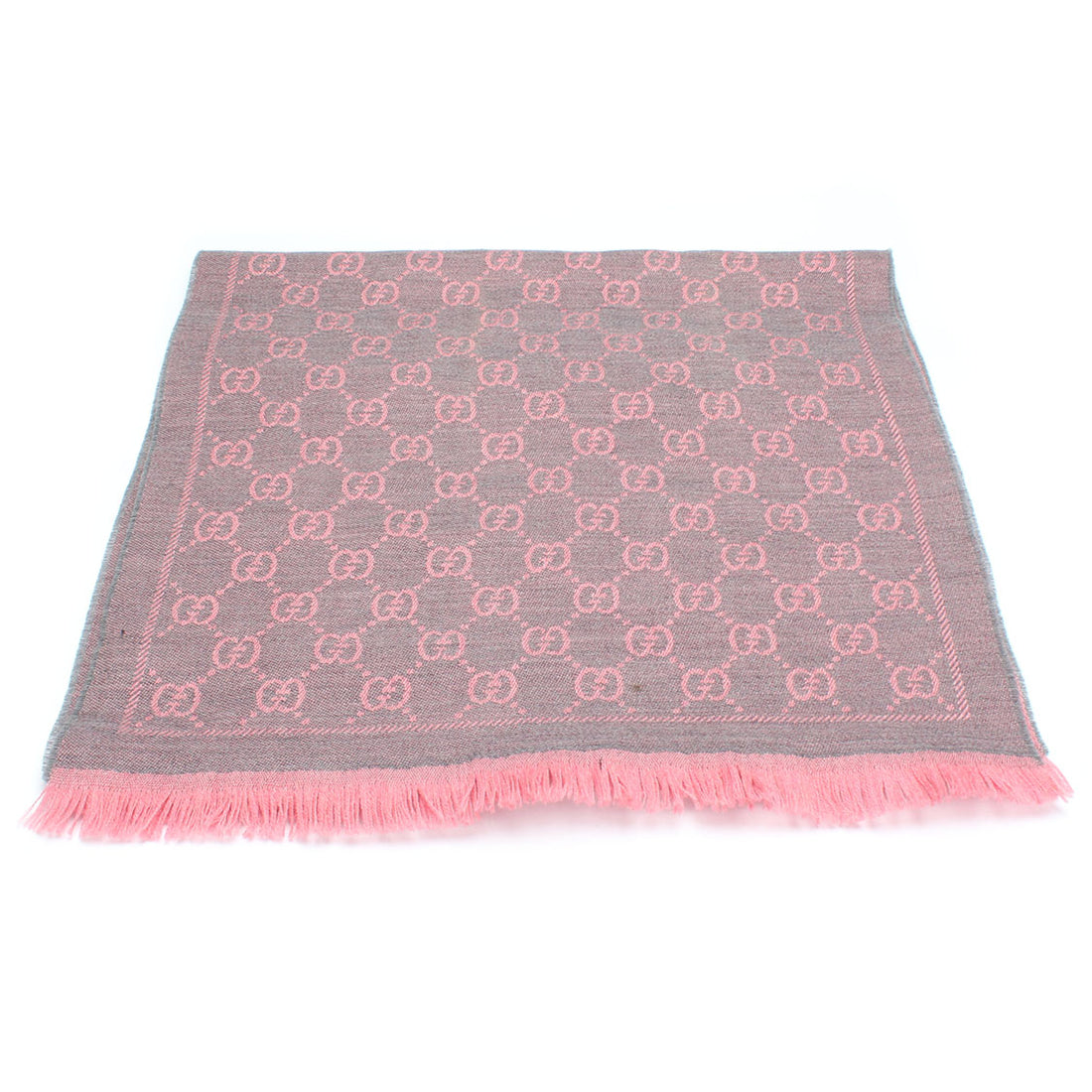 GG Wool and Silk Scarf