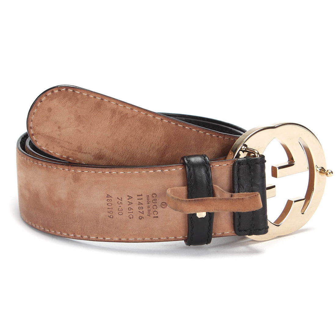 GG Signature Interlocking G Belt 114876